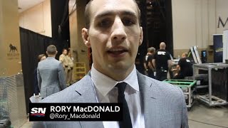 Rory MacDonald talks Stephen Wonderboy Thompson fight at UFC Ottawa [upl. by Doreen]