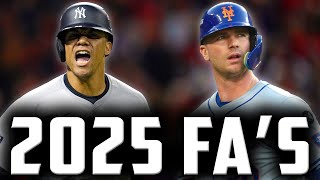 BEST MLB Free Agents for 2025 Season [upl. by Shipman]