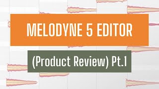 MELODYNE 5 EDITOR PRODUCT REVIEW PT 1 shorts [upl. by Minne]