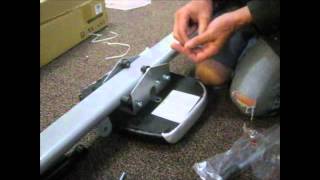 Stamina InMotion Rower Model 350123 Unboxing amp Assembly [upl. by Akinnor118]