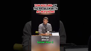 THE PROBLEM with SpiderMan No Way Home TOM HOLLAND INTERVIEW about MarvelMCU [upl. by Nathanson]