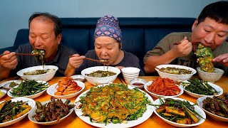 가을에 어울리는 추어탕과 텃밭에서 직접 기른 채소들로 집밥 한 상 Loach soup amp Korean side dishes 요리amp먹방  Mukbang eating show [upl. by Omari673]