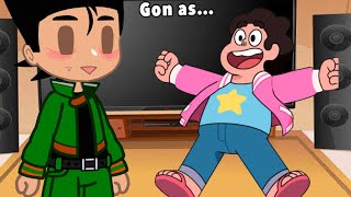 HxH react to gon as Steven universehxhxSU requested gob look at desc [upl. by Arorua510]