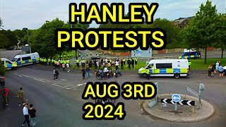 HANLEY PROTESTS 3RD AUGUST FLYBY [upl. by Grobe]