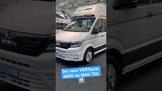 NEW VANTourerKastenwagen 600D Campervan Model mit Chassis MAN TGE [upl. by Drofnas]