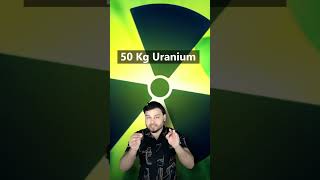 Immense POWER of URANIUM Nuclear FACT  FactTechz Short AMAZING FACTS Show shorts [upl. by Timmi]