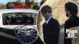 Tearful Harry Styles and One Direction members reunite at Liam Payne’s funeral in the UK [upl. by Linsk]