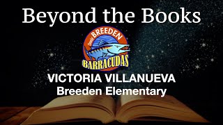 Beyond The Books Breeden Elementary Librarian Victoria Villanueva [upl. by Cates]