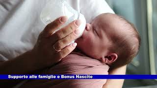 Supporto alle famiglie e Bonus nascite 18102024 [upl. by Htabmas]