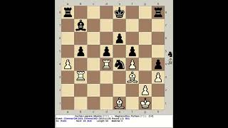 Vachier Lagrave Maxime vs Maghsoodloo Parham  Chennai GM Chess 2024 India [upl. by Ylram259]