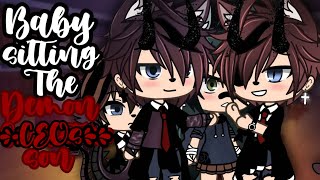 Babysitting the Demons Son  Original Gacha Life Mini Movie [upl. by Shaughnessy]