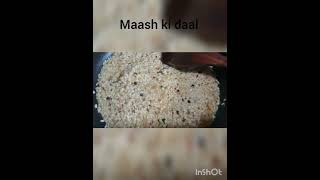 COOKED MAASH KI DAAL  VEGETARIAN DISH  BY GHAR CHEF SYED AKHTAR WAHAB  DELICIOUS AND YUMMY 😋 [upl. by Ueihtam]