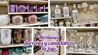 JARRONES DE MERCURIO DE MOSAICO Y CANDELABROS TODO DE CRISTAL  IDEAS LUJOSAS [upl. by Suirred551]