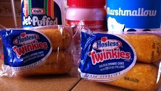 Hostess TWINKIES Golden Sponge Cake  Produit Américain [upl. by Lose654]