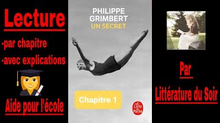 1  Un secret  chapitre 1  Livre audio  résumé  Philippe Grimbert [upl. by Imoyik]