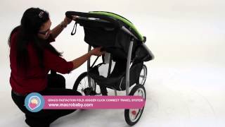 MacroBaby  Graco Fastaction Fold Jogger Click Connect Travel System [upl. by Magdalene]