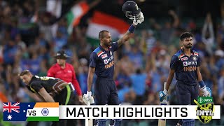 Pandyas power seals series win for India with epic chase  Dettol T20I Series 2020 [upl. by Akimed]