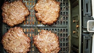 Air Fryer Hamburgers [upl. by Ttoille]