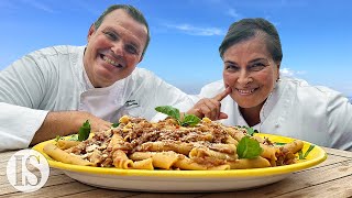 Pasta alla Genovese la ricetta di Antonio Sorrentino e Carmela Abbate [upl. by Ellevehs]