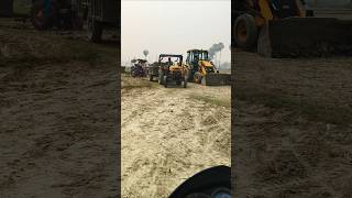 shorts  ALT Tractor Trolley loading soil using by JCB 3dx Backhoe short ytshorts youtube [upl. by Salman]