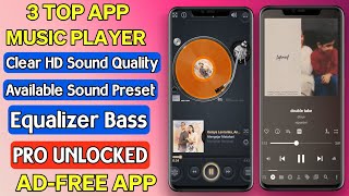 Top 3 Best Music Player Offline App Android [upl. by Riamo]