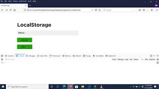 How to get set and remove item Javascript Object from localStorage [upl. by Rossie768]