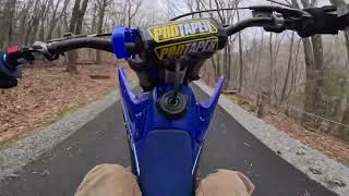 Yz125 wheelies [upl. by Wynnie]