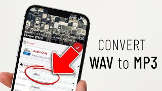 How to Convert WAV to MP3 file in Mobile [upl. by Dnalkrik756]