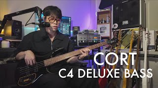 cort C4 deluxe bass [upl. by Rosamund]