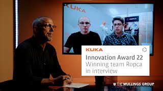 Innovation Award 2022  Winning team ROPCA interviewed by Joe Mullings [upl. by Rawna]