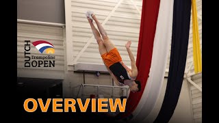 Dutch Trampoline Open 2024  Saturday 16th of March  Overview [upl. by Hukill]