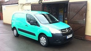 2011 CITROEN BERLINGO VAN REVIEW [upl. by Lemrac]