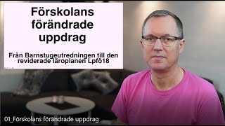 1 Förskolans förändrade uppdrag [upl. by Rehtul409]