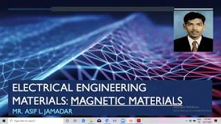 Electrical Engineering Materials  PartX [upl. by Rebmaed337]