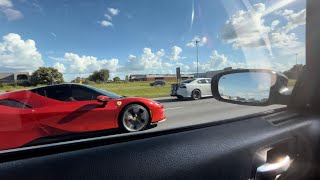 RT CHARGER VS SF90 FERRARI POV DRIVE [upl. by Terris105]