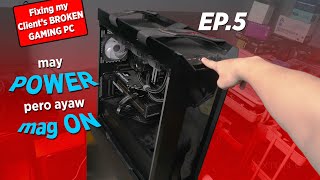 FIXING my clients Broken Gaming PC EP5 Ph [upl. by Underwood]