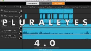 How To Sync Audio Like A Pro  PluralEyes 40 [upl. by Blossom]