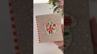 Needle Book  Embroidery  Enchanted Christmas Kit [upl. by Abbot760]