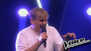 Eirik Zakariassen  Dusjen TØFL  Blind audition  The Voice Norway 2024 [upl. by Eilla892]