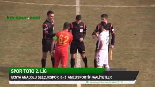 Konya Anadolu Selçukluspor 03 AMEDSPORUMUZ [upl. by Evars]