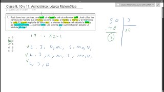 Clase 9 10 y 11 Lógica Matemática Curso PAA UCR y UNA 2024 [upl. by Milore]