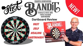 Shot BANDIT GEN 4 Dartboard Review The Best Self Healing Dartboard [upl. by Dermot]