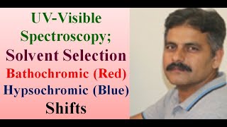 UVVisible Spectroscopy Choice of Solvent RedBlue Shifts [upl. by Enyawud]