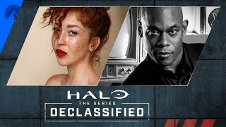 Halo The Series Declassified S2 E5  Natasha Culzac And Bokeem Woodbine Reflect On Reach [upl. by Etnovad900]