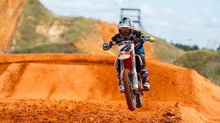 Racer X Films Blake Baggett riding at El Chupacabra Ranch RAW [upl. by Doraj]