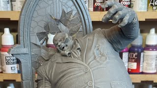 Building daredevil vs kingpin 112 3d printed model part 1 [upl. by Nosae349]