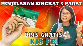 Cara Mendaftar BPJS Kesehatan Gratis Dari Pemerintah  KIS PBI [upl. by Eahsel957]