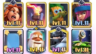 Clash Royale Spooky Chess Event 35 Elixir Mega Knight Monk Deck [upl. by Boonie]