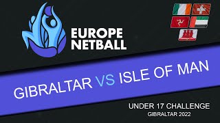 U17 Challenge Match 10 Gibraltar vs Isle of Man [upl. by Pippa]