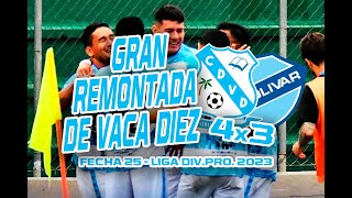 VACA DIEZ 4x3 BOLIVAR  Fecha 25 Reprogramado  Liga DivPro 2023 [upl. by Eilahtan]